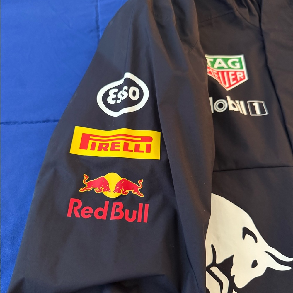 Puma Men's Blue Performance Racing Jacket - Picture 4 of 7